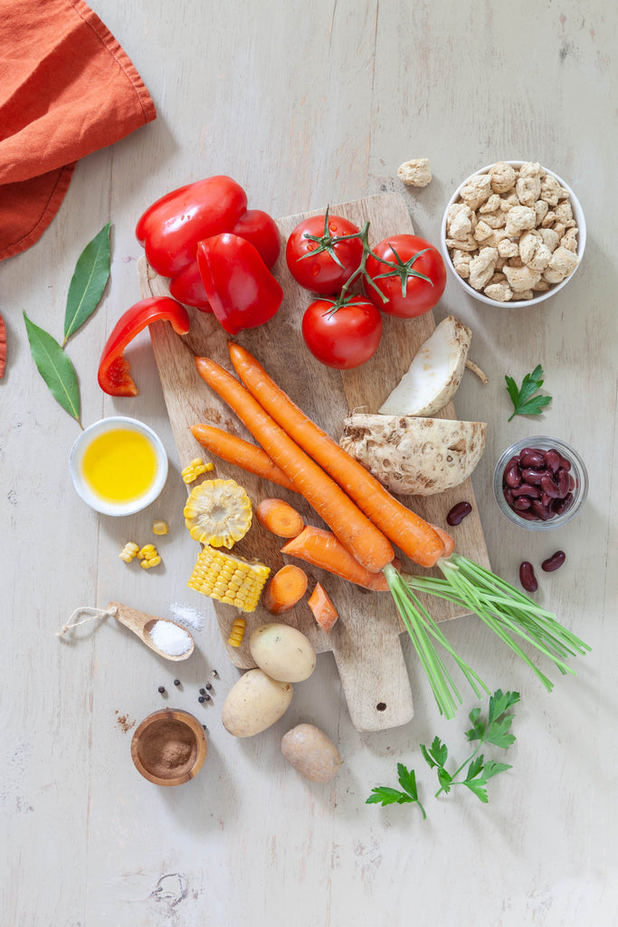 TellerRebellen - Veggie Box - Vegetarisch - Zutaten Gulasch