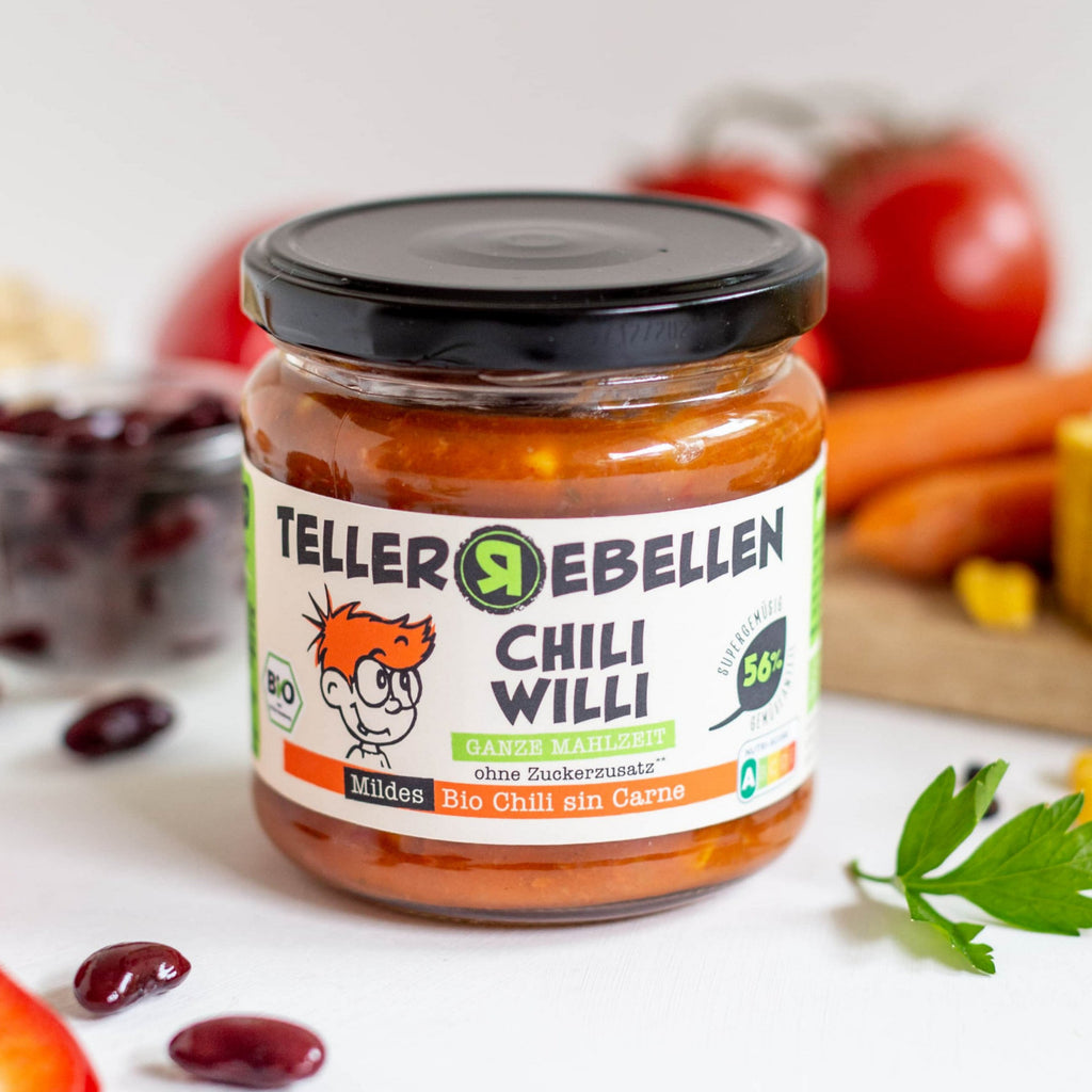TellerRebellen - Chili Willi - Bio Chili sin Carne - Produktabbildung