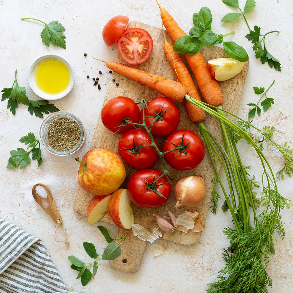 TellerRebellen - Tomaten Martha - Tomaten Sauce mit Kräutern - Zutaten